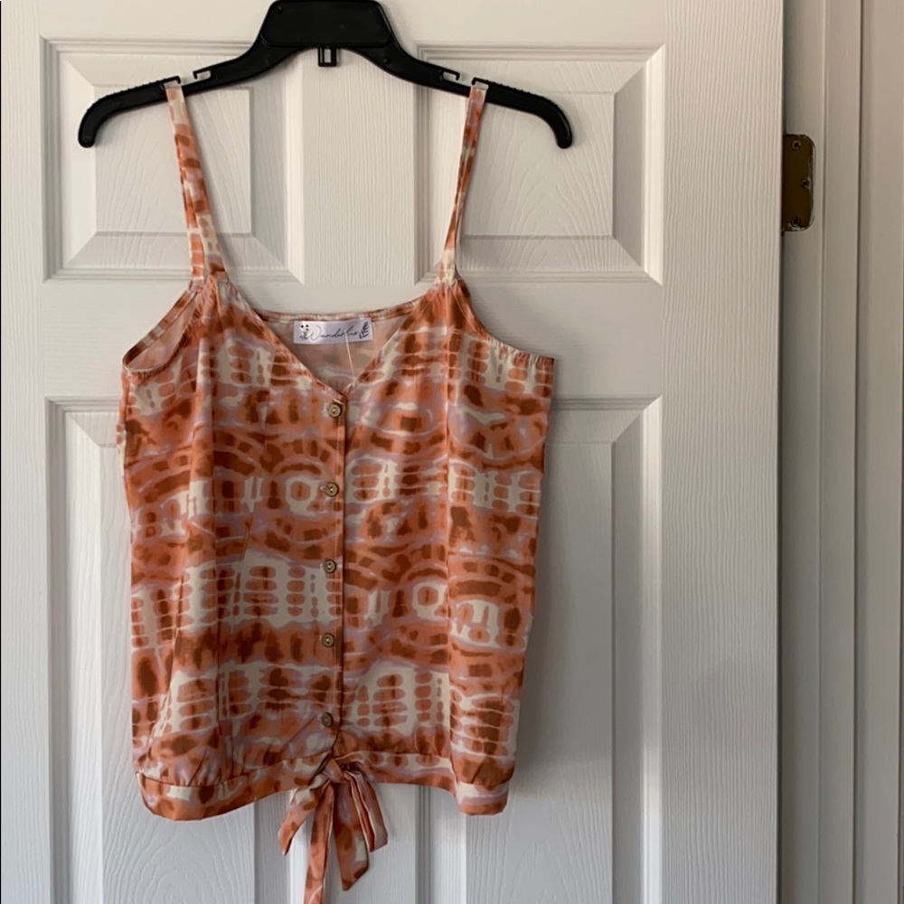 New, thin colorful summer top